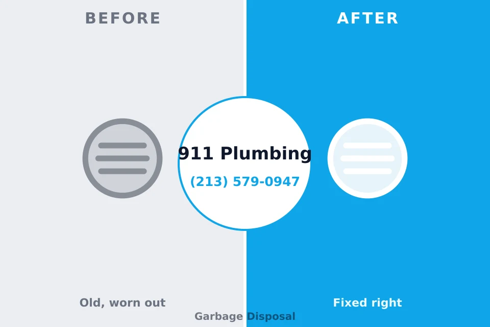 Before and after: plumbing repair Blue Mound, TX